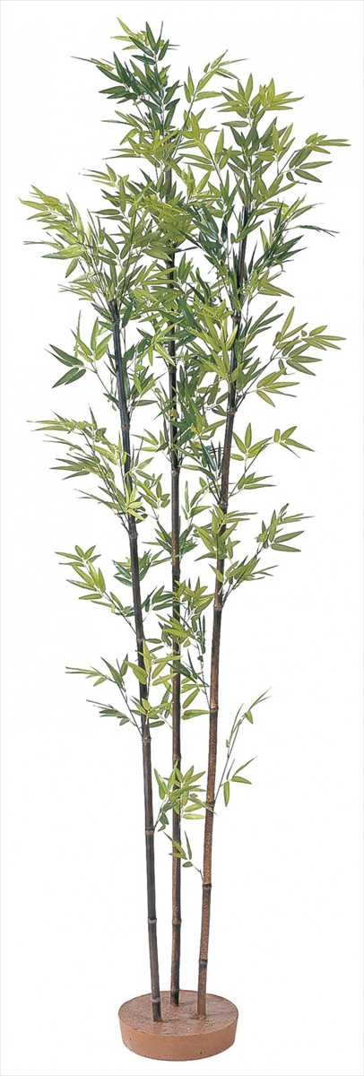 タカショー GD-14S 黒竹5本立鉢無 1.5m 光触媒 ※直送／個人宅不可