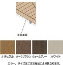 タカショー エコウッド正面幕板2間(金具付)ウォームグレー 145X12 145×12×L3626