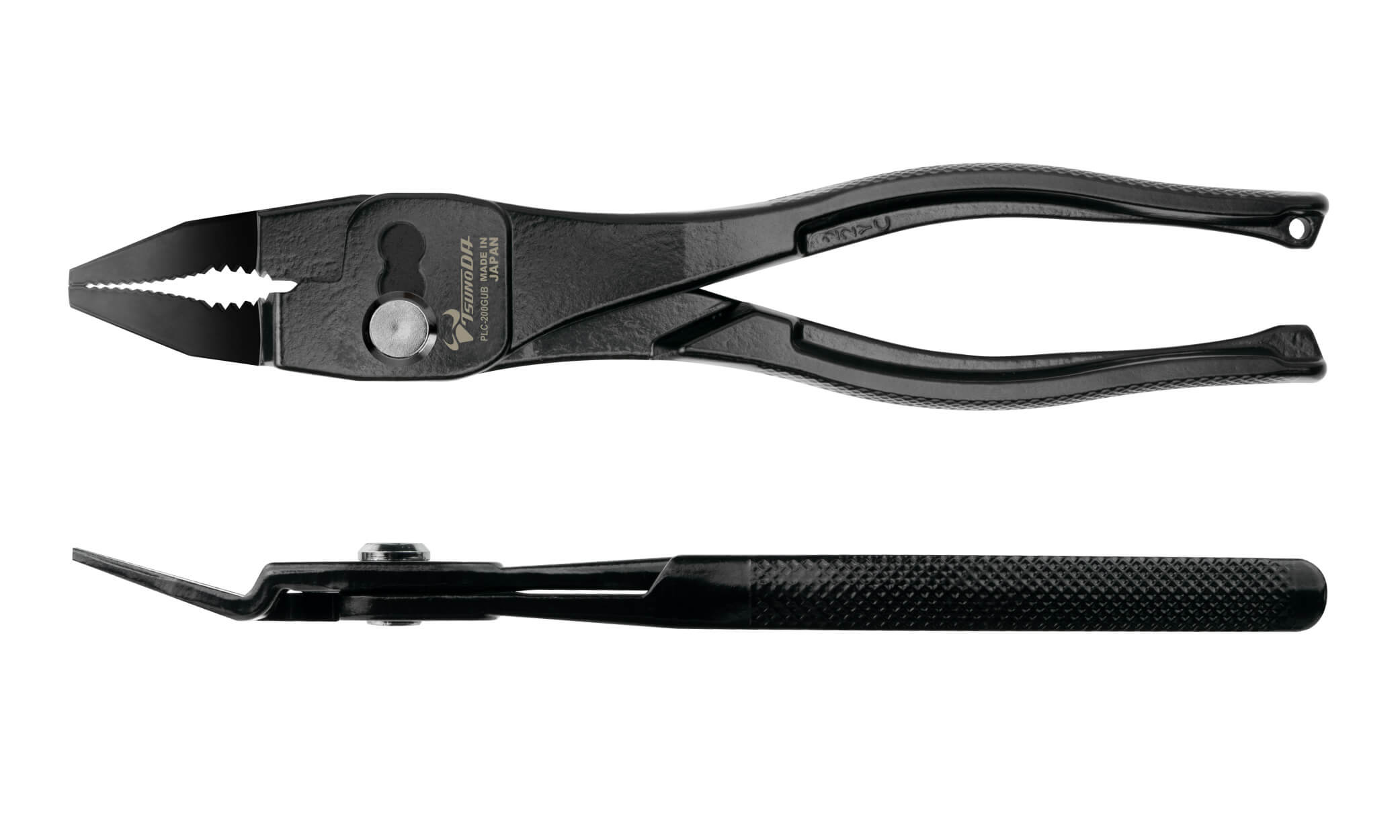 ツノダ PLC200GUB 極・薄型プライヤー PLC-200GUB ベントタイプ 200mm