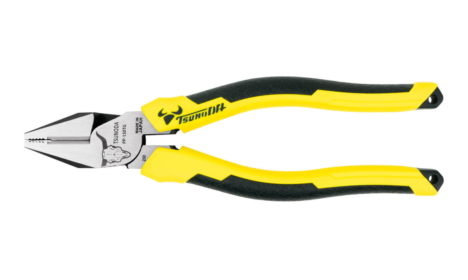 ツノダ PFR150TG パワー先曲がりラジオペンチ PFR150TG 150mm