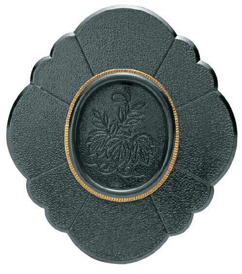 TUKIESU ツキエス 高級引手 S-841 3寸5分 銀古美 梨地御殿 1個