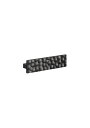 ユニオン PRE-TH420-210 ツマミ 対応ボード厚16〜22mm 25×100×15 ブラス 名栗硫化イブシブラック 1個