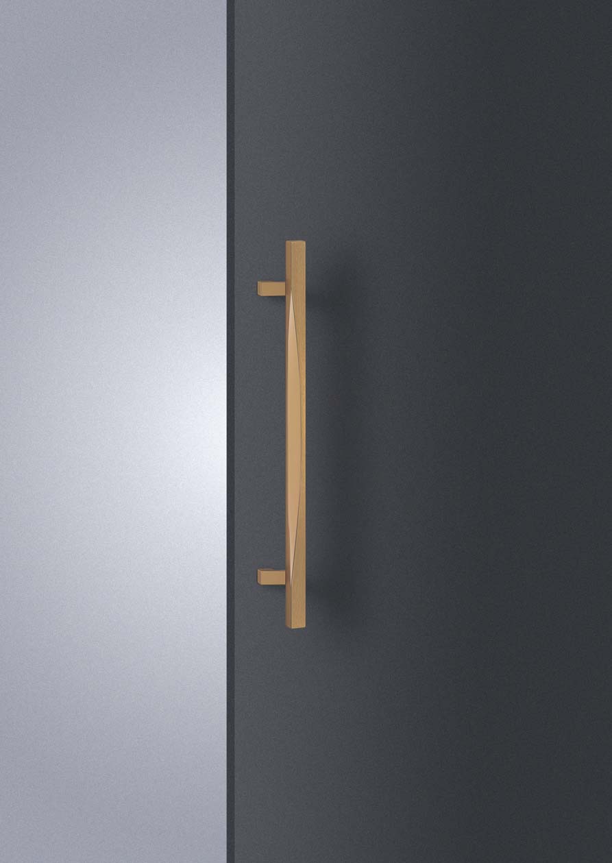 ユニオン T1235-25-195 ドアハンドル L600