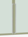 UNION ユニオン ドアハンドル セミロング T1660-25-038-L1263 内外1セット(4)