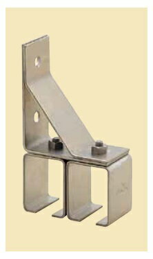 YABOSHI ヤボシ S2Y2 ステンレスドアハンガー ステンレス　横受二連 フジ2号