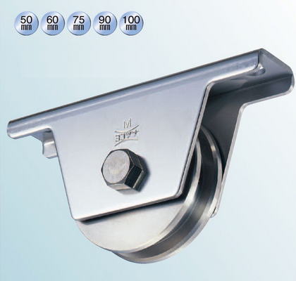 ヨコヅナ JCS-0606 440Cベアリング入ステンレス重量戸車 60 兼用 (バラ)