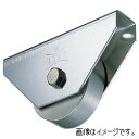 ヨコヅナ JCS-0755 440Cベアリング入ステンレス重量戸車 75 V (バラ)