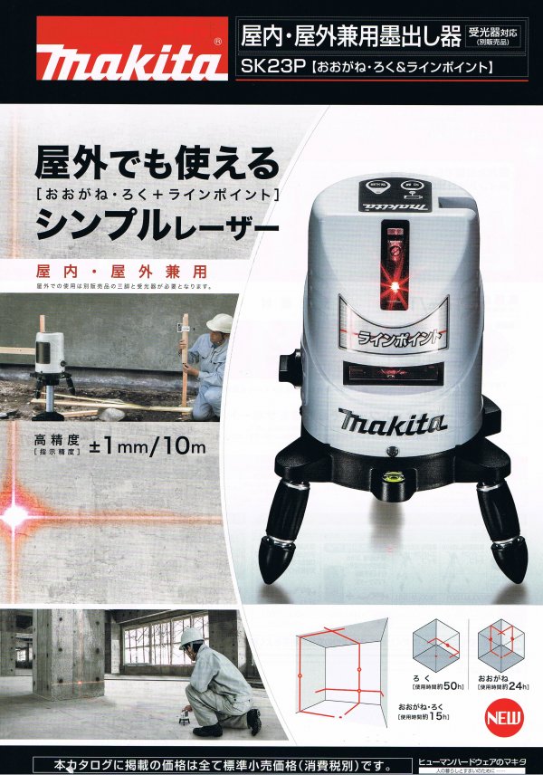 楽天市場】makita レーザー sk23pの通販