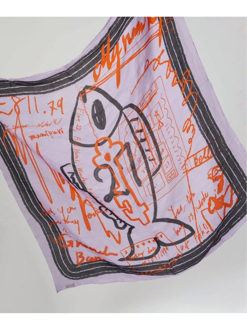 《予約》manipuri マニプリ インドストール インバージョンフィッシュ 0161333102 VERMEIL par iena ヴェルメイユ パー イエナ ファッション雑貨 マフラー・ストール・ネックウォーマー ピンク【先行予約】*【送料無料】[Rakuten Fashion]