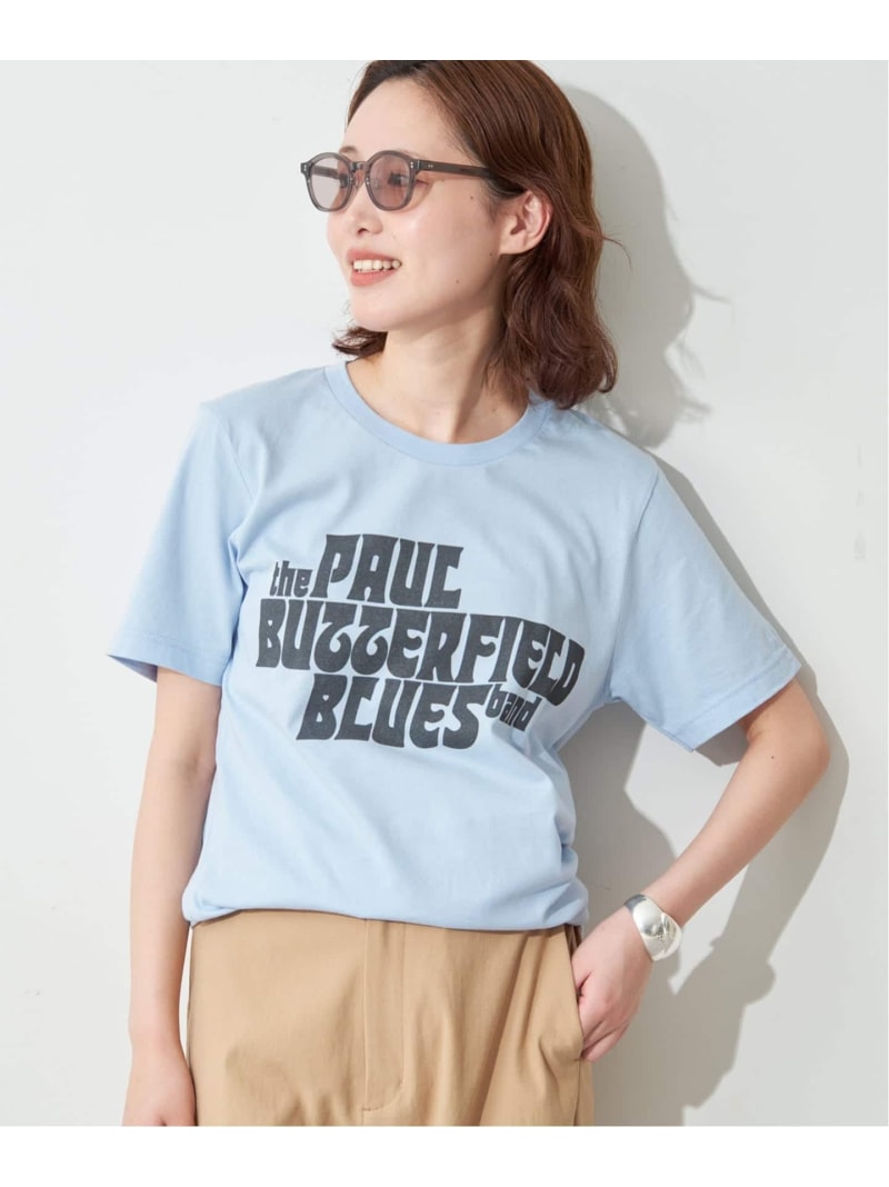 Rakuten - BLUESCENTRIC/ブルースセントリック LOGO TEE SLOBE IENA スローブ イエナ トップス カットソー・Tシャツ イエロー ブラック ブルー【送料無料】[Rakuten Fashion]