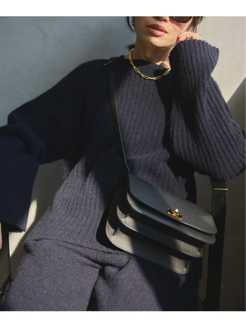 wool yak mix rib Knit プルオーバー VERMEIL par iena ヴェルメイユ パー イエナ トップス ニット ブ..