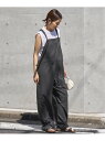 《予約》BASERANGE/ベースレンジ GREN OVERALLS IENA イエナ オールインワン・オーバーオール オーバーオール・サロペット グレー【先行...