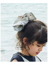 《予約》ストライプフラワーシュシュ kids IENA ENFANT イエナ アンファン ヘアアクセサリー その他のヘアアクセサリー【先行予約】*[Rakute...