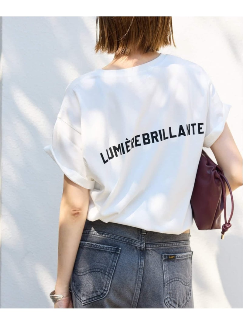Rakuten - 《WEB限定カラーあり/追加3予約》1ST ETOILE Tシャツ SLOBE IENA スローブ イエナ トップス カットソー・Tシャツ ブラウン ホワイト グレー【先行予約】*【送料無料】[Rakuten Fashion]