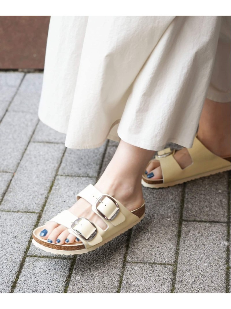 【BIRKENSTOCK/ビルケンシュトック】ARIZONA BIG BUCKLE / アリゾナ ビッグバックル IENA イエナ シューズ・靴 サンダル ブラウン ブラック ホワイト カーキ【送料無料】[Rakuten Fashion]