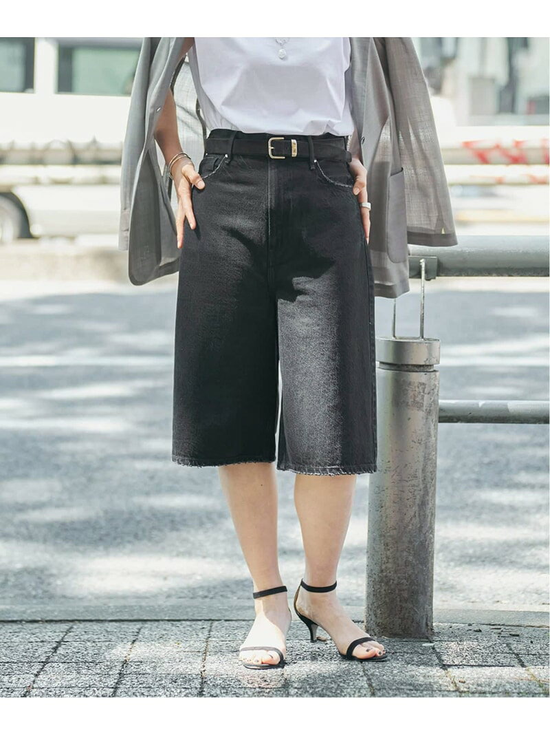 Nylon, Rayon, Polyester - upper hights アッパーハイツ THE LIAM SHORT 8BB319602 VERMEIL par iena ヴェルメイユ パー イエナ パンツ その他のパンツ ブラック【送料無料】[Rakuten Fashion]