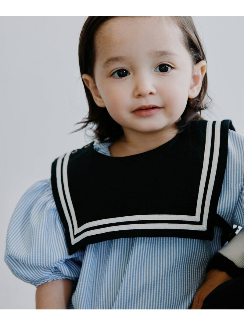 《予約》【BASIC】セーラースタイベスト baby IENA ENFANT イエナ アンファン マタニティウェア・ベビー用品 その他のベビーグッズ ホワイト ベージュ ブラック【先行予約】*【送料無料】[Rakuten Fashion]