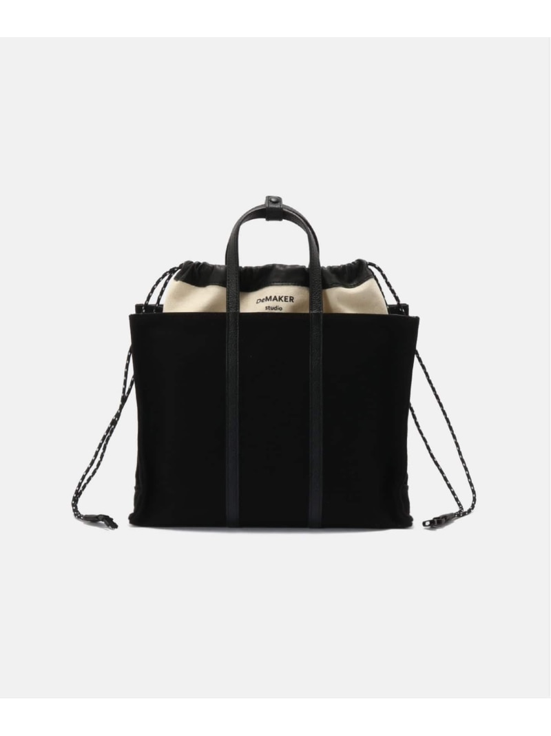 樂天商城 - DEMAKER/ディメーカー New vase medium バッグ IENA イエナ バッグ ハンドバッグ ブラック【送料無料】[Rakuten Fashion]
