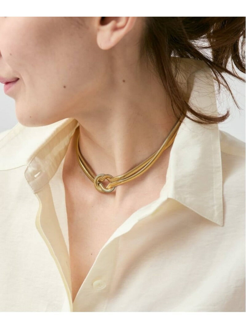 樂天商城 - MERAKI メラキ Knot Braid ネックレス 3061562018 VERMEIL par iena ヴェルメイユ パー イエナ アクセサリー・腕時計 ネックレス ゴールド【送料無料】[Rakuten Fashion]