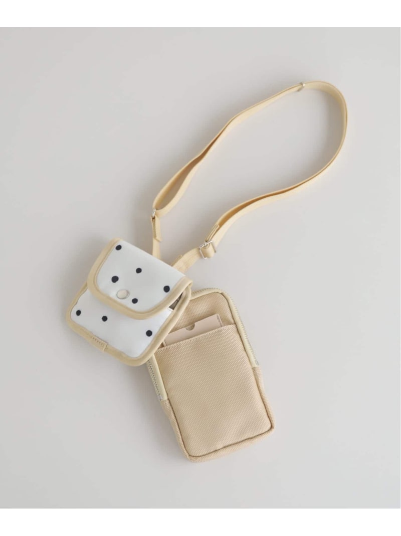 【Rikomon/リコモン】 別注 IENA ガジェットポーチセット IENA ENFANT イエナ　アンファン マタニティウェア・ベビー用品 その他のベビーグッズ ネイビー ベージュ【送料無料】[Rakuten Fashion] iena-10023643 IENA サンプル画像3