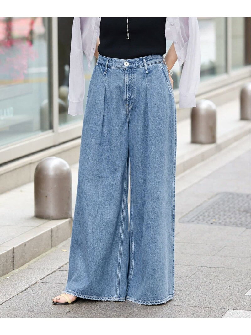 Rakuten - upper hights アッパーハイツ THE BLAIR L85317102/L8G317102 VERMEIL par iena ヴェルメイユ パー イエナ パンツ ジーンズ・デニムパンツ ブルー グレー【送料無料】[Rakuten Fashion]