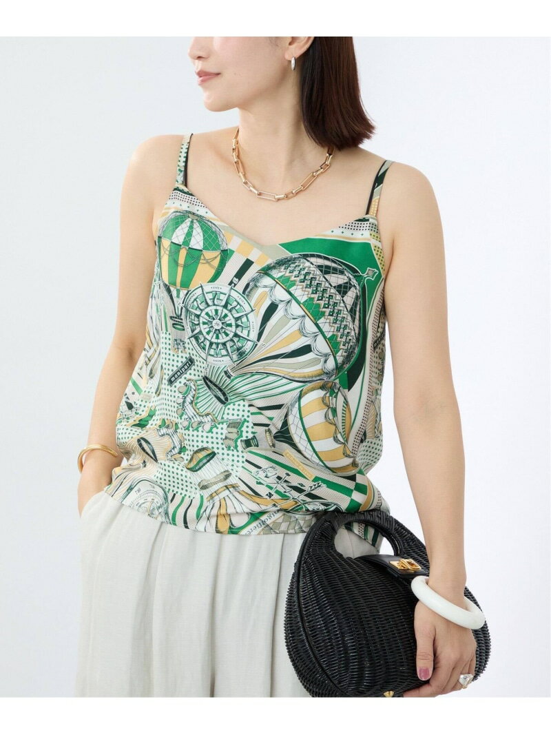 【SALE／30%OFF】manipuri マニプリ インナーキャミ バルーン 0151415202 VERMEIL par iena ヴェルメイユ パー イエナ トップス シャツ・ブラウス グリーン【RBA_E】【送料無料】[Rakuten Fashion]