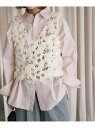 【SALE/30%OFF】imprevu スパンコールキャミ SLOBE IENA スローブ イエナ トップス キャミソール ベージュ【RBA_E】【送料無料】...