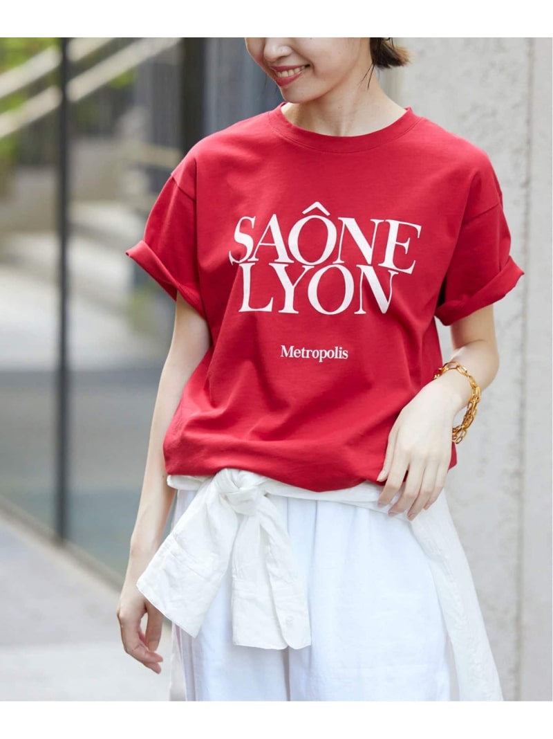 SAONE LYON TEE SLOBE IENA X[u CGi gbvX Jbg\[ETVc bh zCg x[Wyz[Rakuten Fashion]