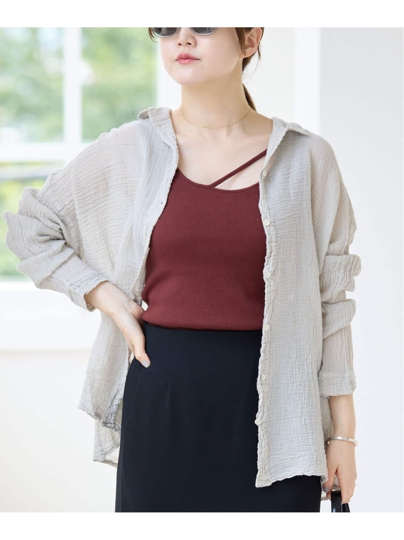テレコカップ ノースリーブ IENA イエナ インナー・ルームウェア その他のインナー...