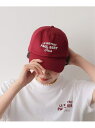 GIFT SHOP/ギフトショップ Signature Hat キャップ BISTROTPAULBERT IENA イエナ 帽子 キャップ ワインレッド【送料無...