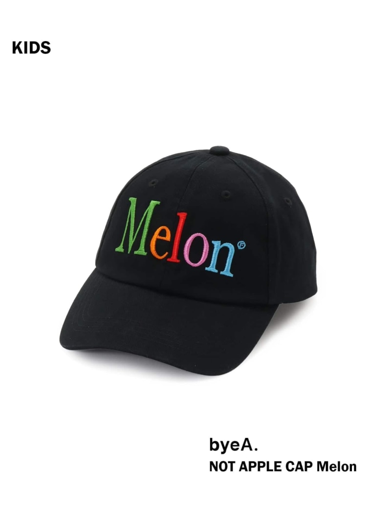 樂天商城 - 【byeA. / バイエー】 NOT APPLE CAP (MELON)kids (-54cm) IENA ENFANT イエナ　アンファン マタニティウェア・ベビー用品 その他のベビーグッズ ホワイト ブラック【送料無料】[Rakuten Fashion]