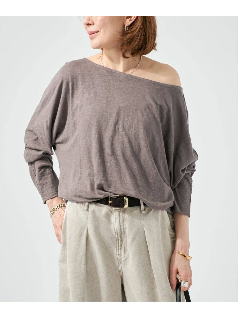 樂天商城 - Raspail ラスパイユ Comfortable Tシャツ RB-276 VERMEIL par iena ヴェルメイユ パー イエナ トップス カットソー・Tシャツ ブラック ベージュ【送料無料】[Rakuten Fashion]