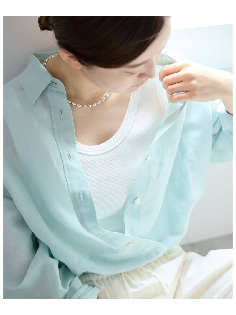 樂天商城 - 《UVカット》テレコストレッチフレンチノースリーブ IENA イエナ トップス カットソー・Tシャツ ベージュ ブラウン ホワイト【送料無料】[Rakuten Fashion]