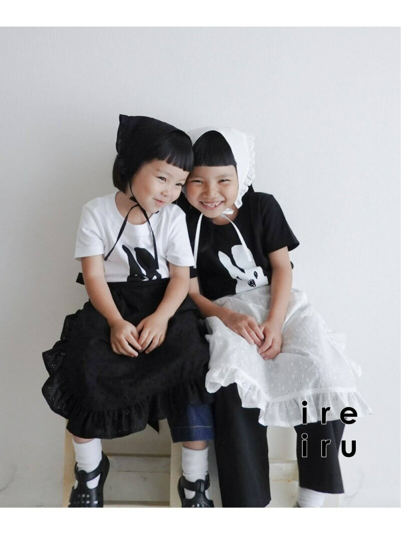 Rakuten - 【ireiru/イレイル】frill babushuka baby-kids IENA ENFANT イエナ　アンファン マタニティウェア・ベビー用品 その他のベビーグッズ ネイビー ブラック ホワイト【送料無料】[Rakuten Fashion]
