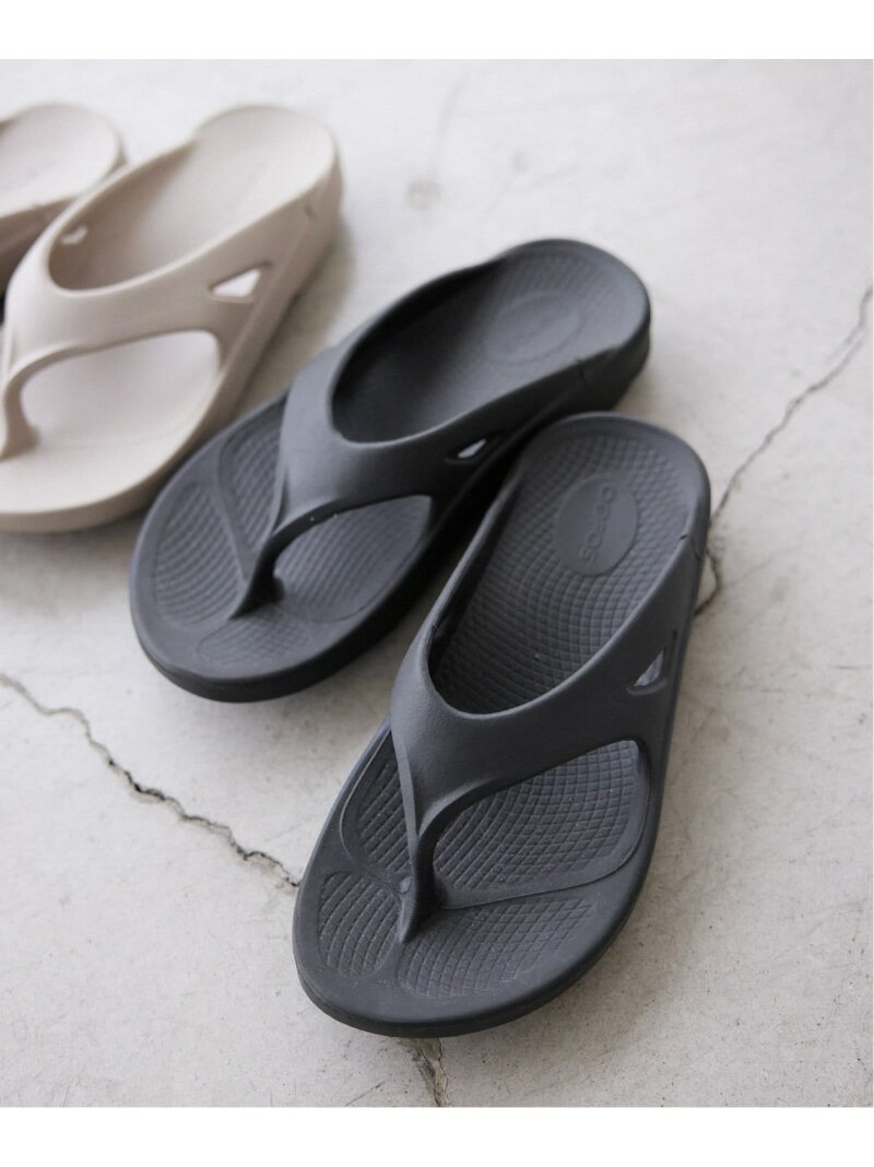 【OOFOS/ウーフォス】 Ooriginalサンダル SLOBE IENA スローブ イエナ シューズ・靴 サンダル ブラック【送料無料】[Rakuten Fashion]のサムネイル