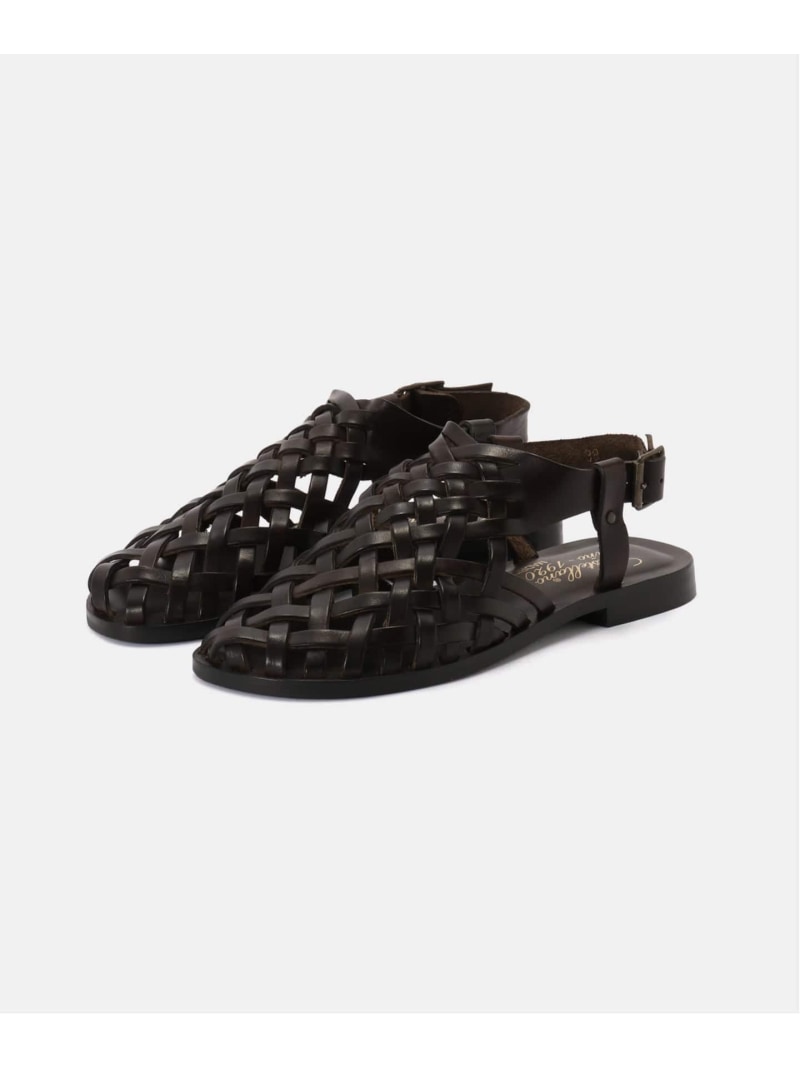 樂天商城 - CASTELLANO/カステラーノ mesh sandal サンダル SELENA VACCHETA IENA イエナ シューズ・靴 サンダル ブラウン【送料無料】[Rakuten Fashion]