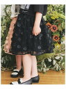 《予約》フラワーチュールスカート(100cm-130cm) IENA ENFANT イエナ アンファン マタニティウェア・ベビー用品 その他のベビーグッズ ブラ...