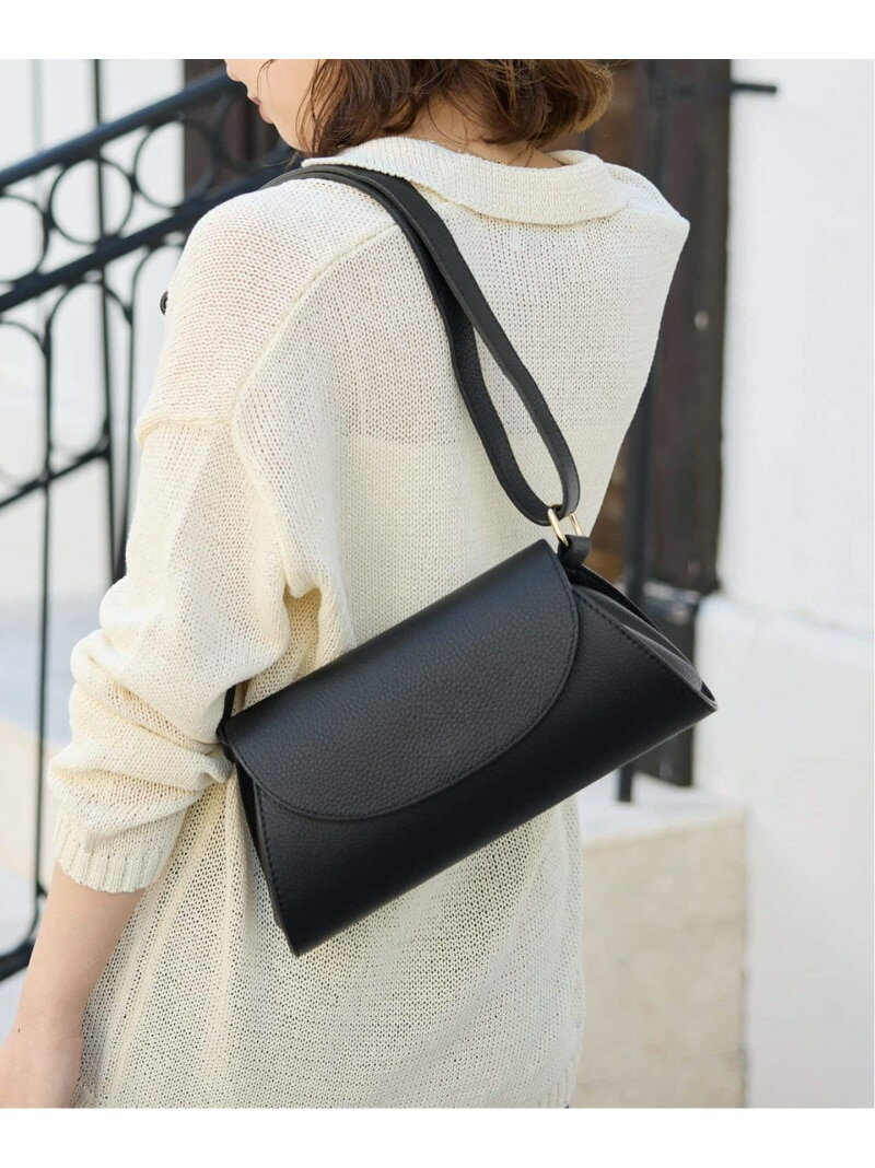 【SALE／30%OFF】《WEB限定》AULENTTI/オウレンティ フラップショルダーバッグ SLOBE IENA スローブ イエナ バッグ ショルダーバッグ ブラック【RBA_E】【送料無料】[Rakuten Fashion]のサムネイル