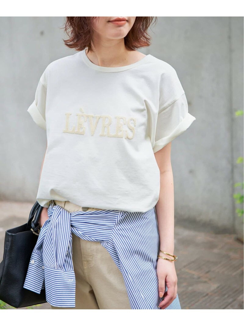 Rakuten - LEVRES Tシャツ SLOBE IENA スローブ イエナ トップス カットソー・Tシャツ ホワイト【送料無料】[Rakuten Fashion]