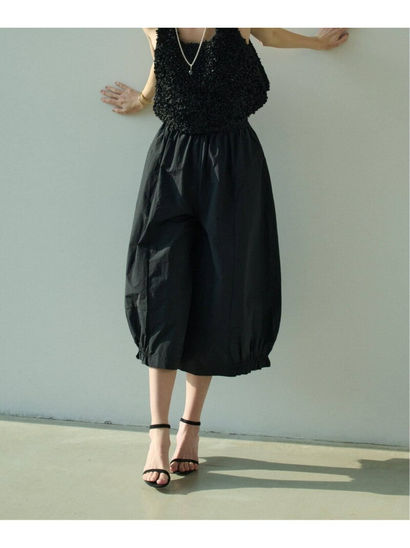 樂天商城 - Psophia ソフィア スカートパンツ 212SKP2643 VERMEIL par iena ヴェルメイユ パー イエナ パンツ その他のパンツ ブラック【送料無料】[Rakuten Fashion]