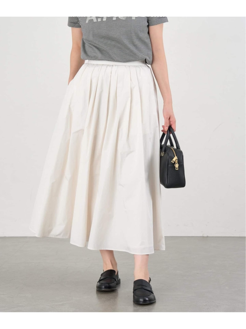 新品イエナIENAフラワープリントヘムラインスカート 40 IENA フレア