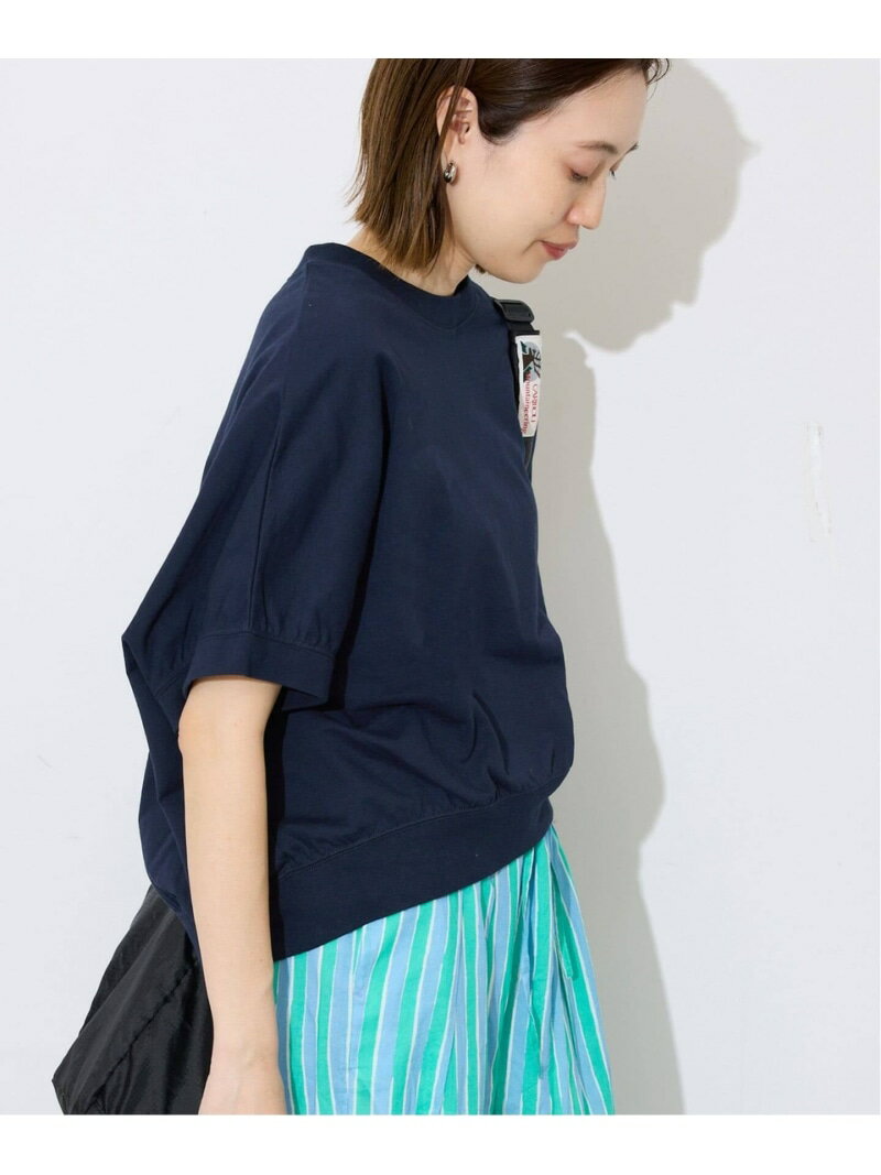 樂天商城 - 《予約》ドルマンプルオーバー SLOBE IENA スローブ イエナ トップス カットソー・Tシャツ ネイビー ベージュ グレー【先行予約】*【送料無料】[Rakuten Fashion]