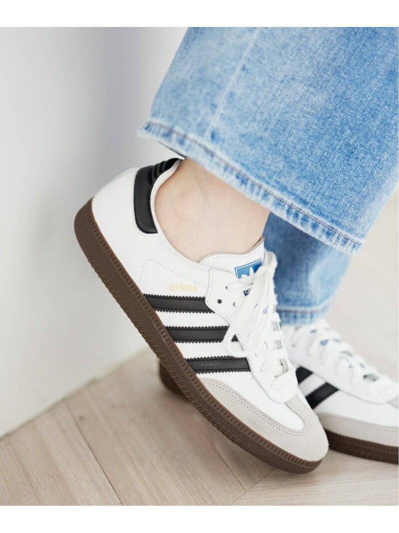 《追加予約》ADIDAS/アディダス SAMBA OG B75806 SLOBE IENA スローブ イエナ シューズ・靴 スニーカー ホワイト ブラック【先行予約】*【送料無料】[Rakuten Fashion]のサムネイル