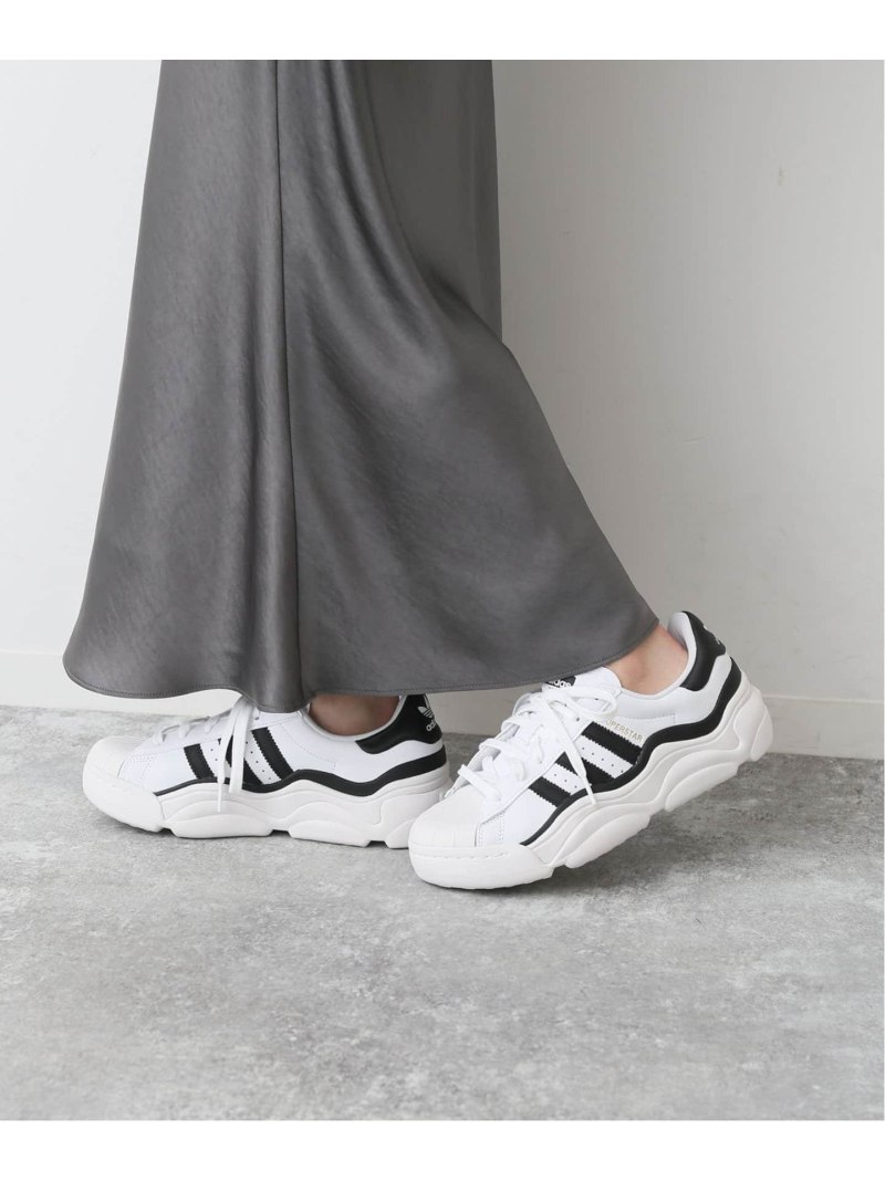 【ADIDAS/アディダス】 SUPERSTAR MILLENCON Wスニーカー SLOBE IENA スローブ イエナ シューズ・靴 スニーカー ホワイト【送料無料】[Rakuten Fashion]のサムネイル