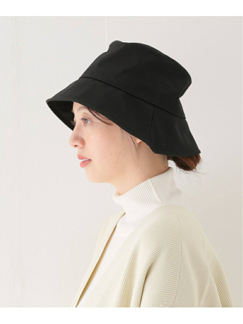【ザインにこ】 ANKERバケットハット IENA イエナ 帽子 ハット ブラック[Rakuten Fashion]：IENA シンプルで