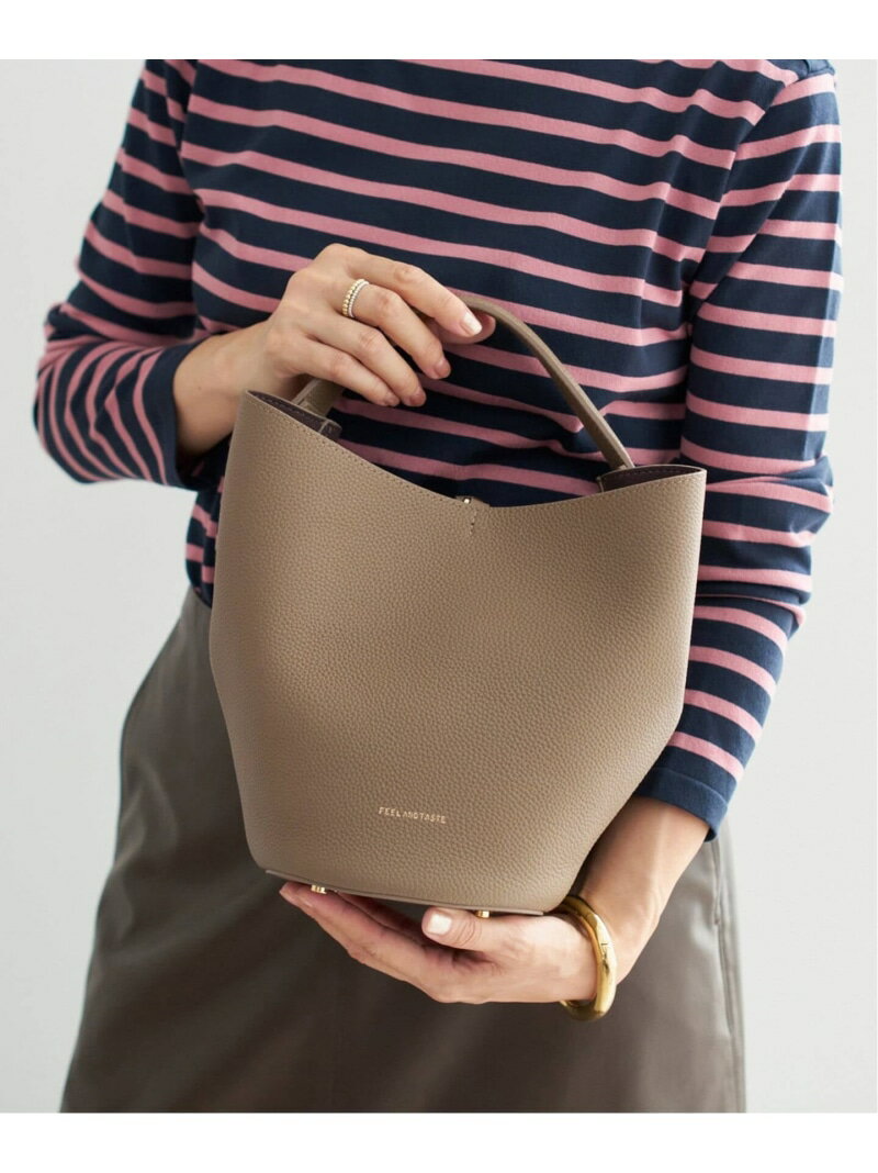 FEEL AND TASTE/フィールアンドテイスト lily バケットショルダーバッグ IENA イエナ バッグ ショルダーバッグ グレー ブラック【送料無料】[Rakuten Fashion]のサムネイル