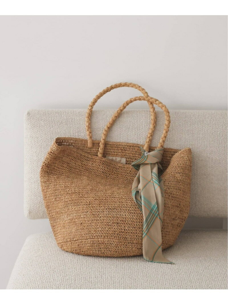 Rakuten - 《追加2予約》MADE IN MADA/メイドインマダ ALICE MM BAG SLOBE IENA スローブ イエナ バッグ かごバッグ グレー ベージュ【先行予約】*【送料無料】[Rakuten Fashion]