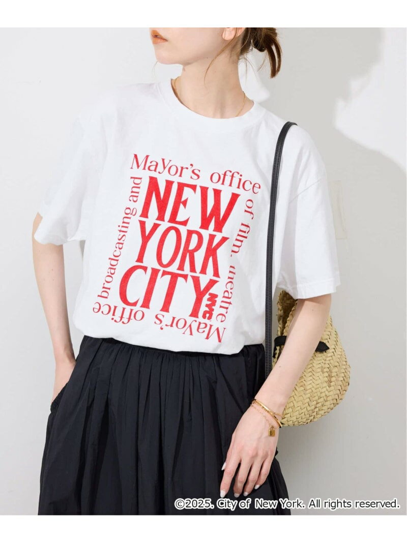 GOOD ROCK SPEED/グッドロックスピード NEWYORK TEE SLOBE IENA スローブ イエナ トップス カットソー・Tシャツ ホワイト ブラック【送料無料】[Rakuten Fashion]のサムネイル