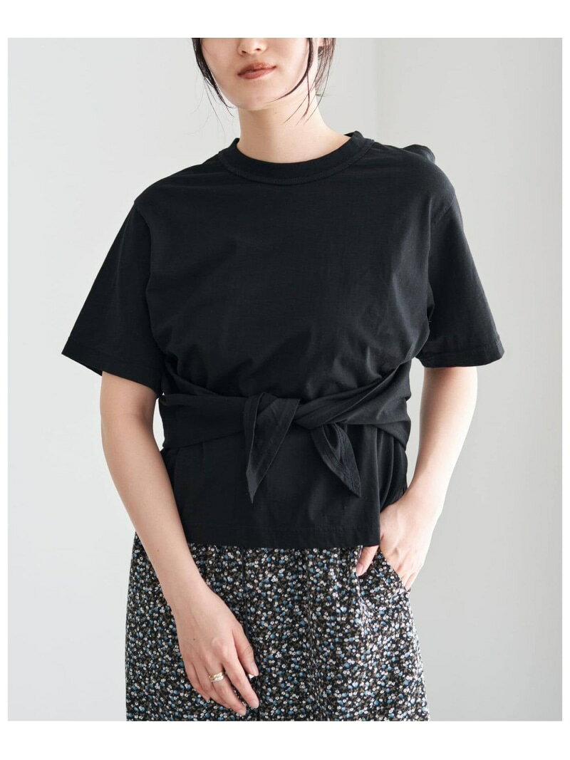 樂天商城 - CURRENTAGE/カレンテージ デザインカットソー A2561UTS412 IENA イエナ トップス カットソー・Tシャツ ホワイト ブラック【送料無料】[Rakuten Fashion]