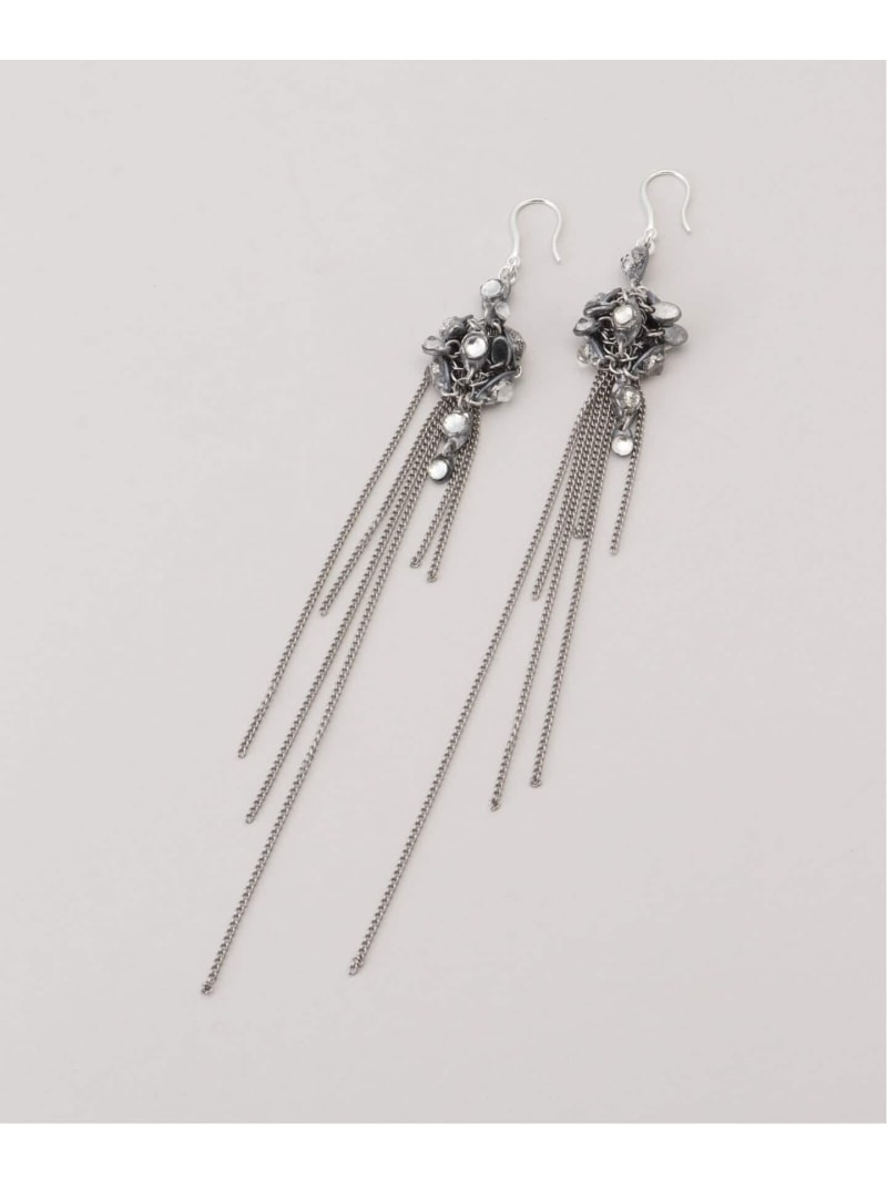 樂天商城 - JEAN FRANCOIS MIMILLA ジャン フランソワ ミミラ Rhinestone in resiピアス BO112 VERMEIL par iena ヴェルメイユ パー イエナ アクセサリー・腕時計 ピアス シルバー【送料無料】[Rakuten Fashion]